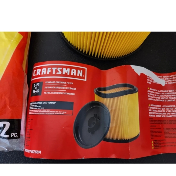 Craftsman 5-20 Gallon Shop Vac Filter - Picture 2 of 2